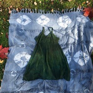 Large calico alchemy organic dress